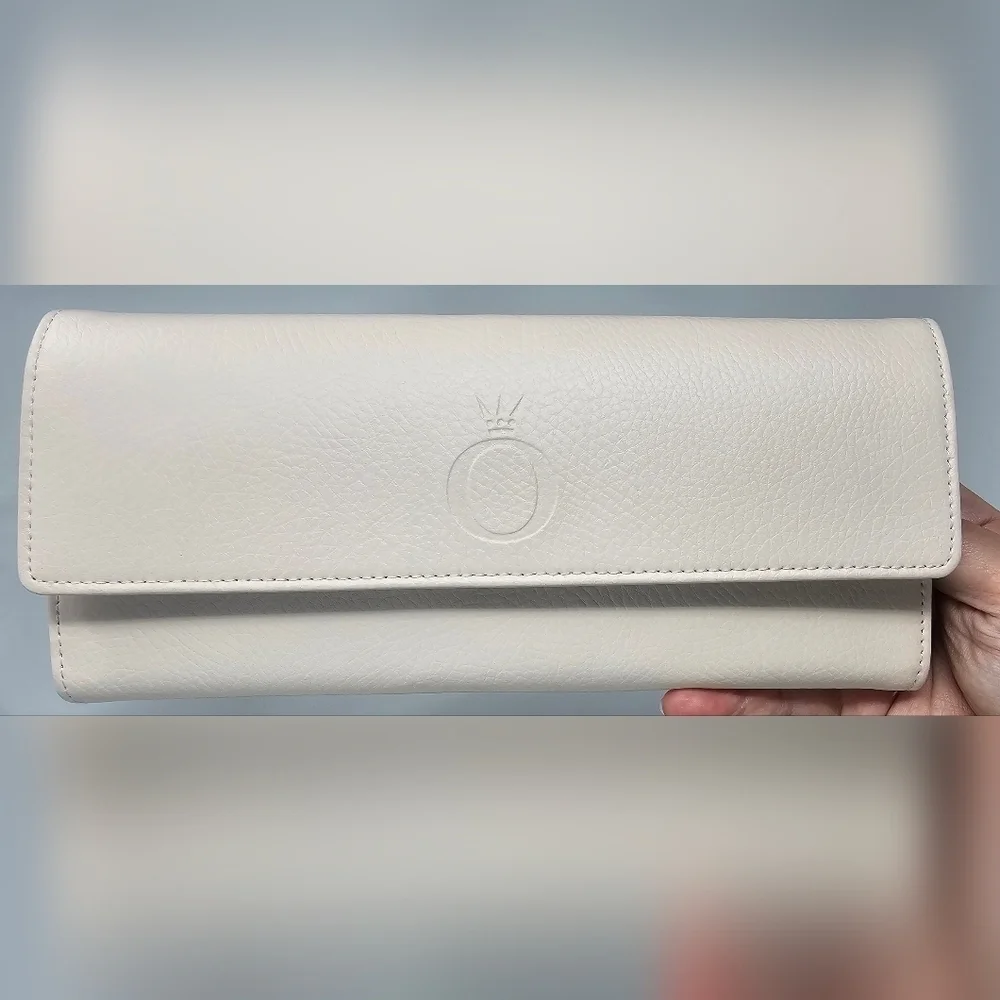 Pandora Unforgettable Moments Leather Travel Jewelry Case Clutch Wallet New READ